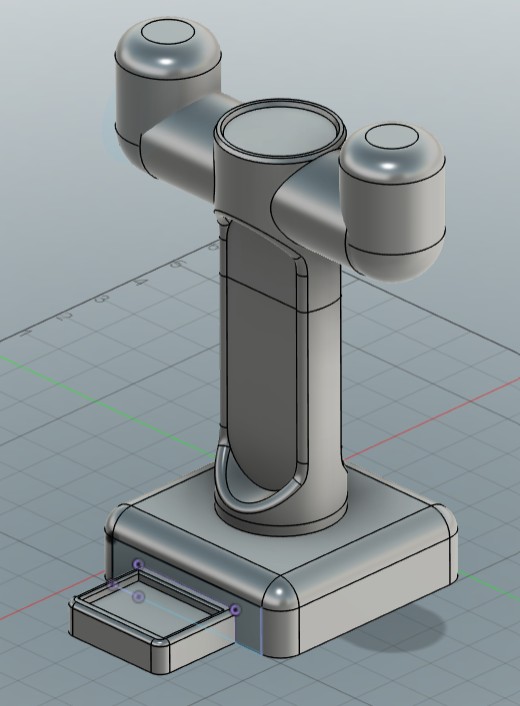 Headphone Stand CAD